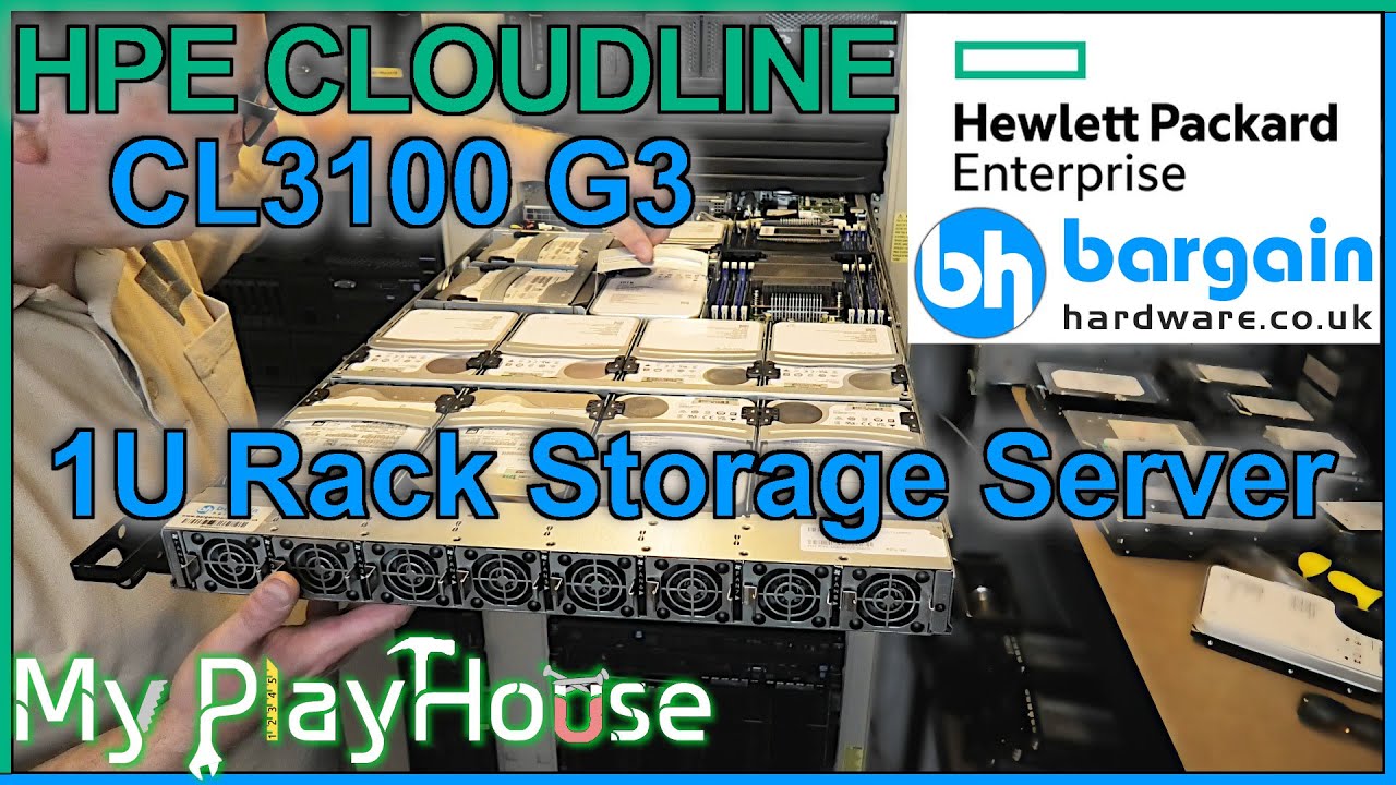 129TB in a HPE CL3100 G3 From Bargain Hardware 1194 YouTube