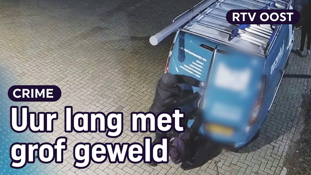 Inbrekers willen bus leegroven, maar krijgen ze 'm wel open? | RTV Oost