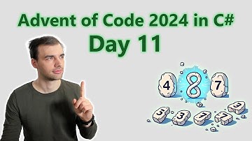 Advent of Code 2024 Day 11: Plutonian Pebbles in C# ✅✅