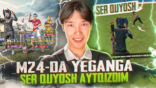 😁 M24-DA YEGANGA PRANK //🔥 SERQUYOSH AYTQIZDIM !!! - PUBG MOBILE