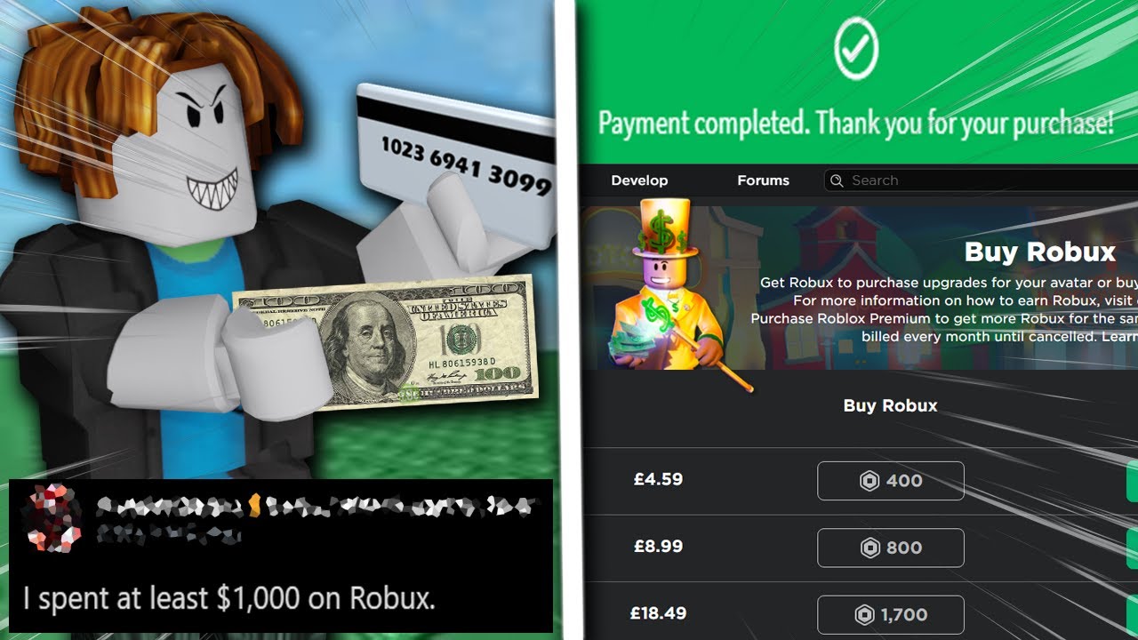 Roblox Kid Spent All Their Parents Money On Robux Youtube - 700 robux in dollars