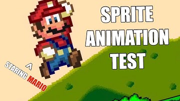 Mario Sprite Animation Test