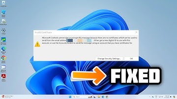 (FIXED) Microsoft Outlook Cannot Sign or Encrypt This Message  | 2024