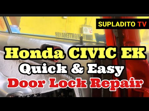 Honda CIVIC EK Quick & Easy Door Lock Repair