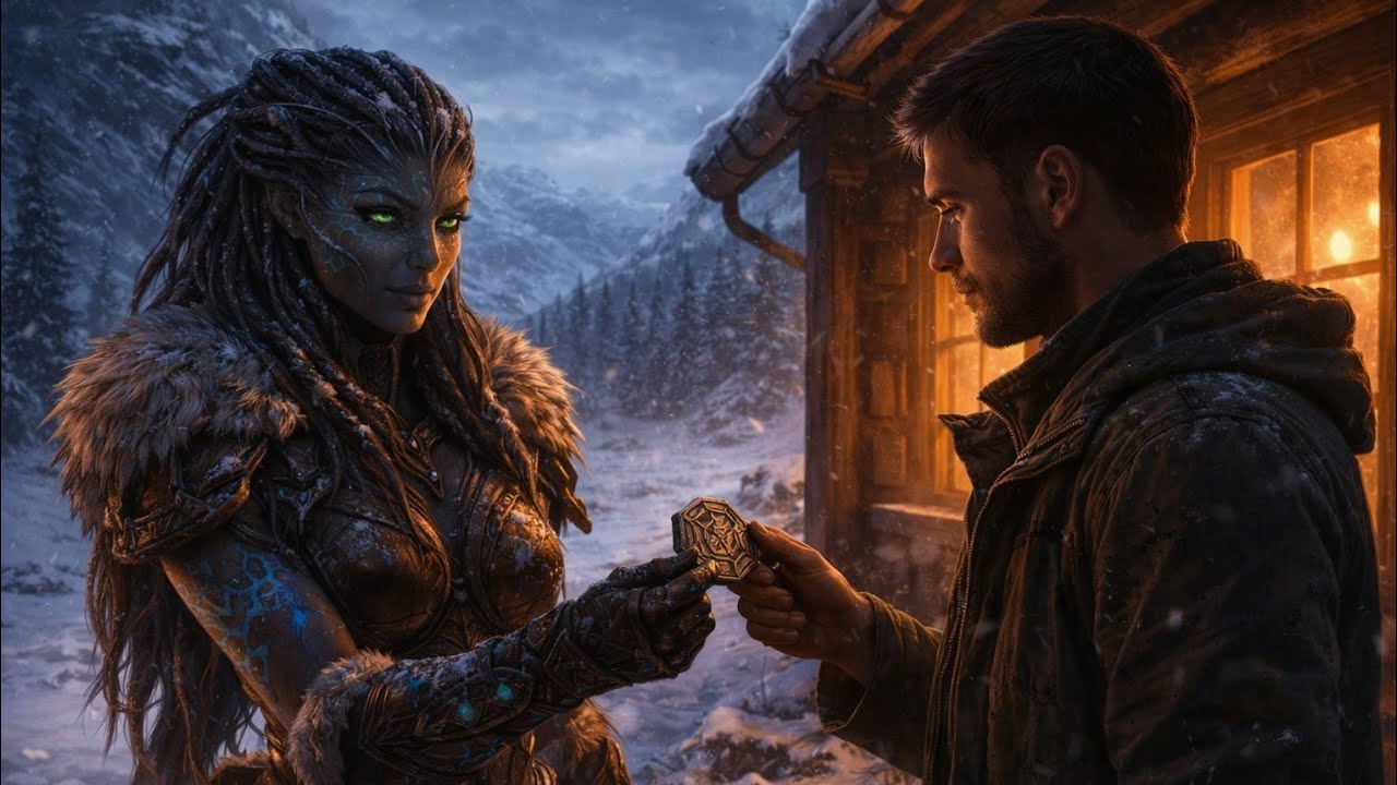 Буря загнала инопланетных охотниц в его хижину — одна тихо сказала: «Он мой» | HFY 