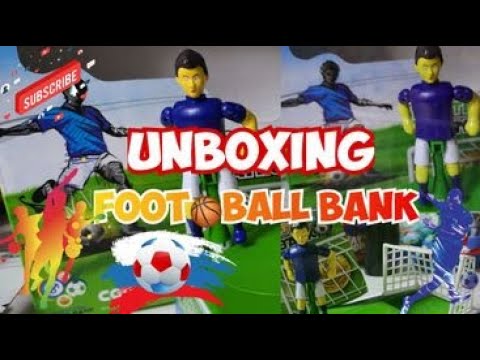 ⚽️ FOOTBALL COIN BANK | UNBOXING #unboxing #coinbank