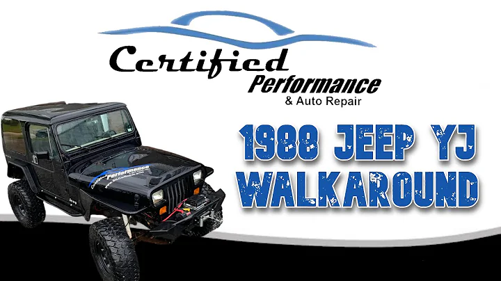 1988 Jeep Wrangler YJ Walkaround