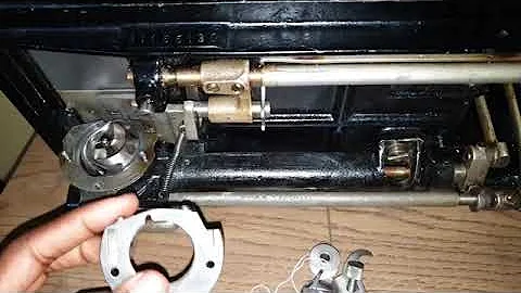 Shuttle mechanism; bobbin and hook/thread carrier explained!!!