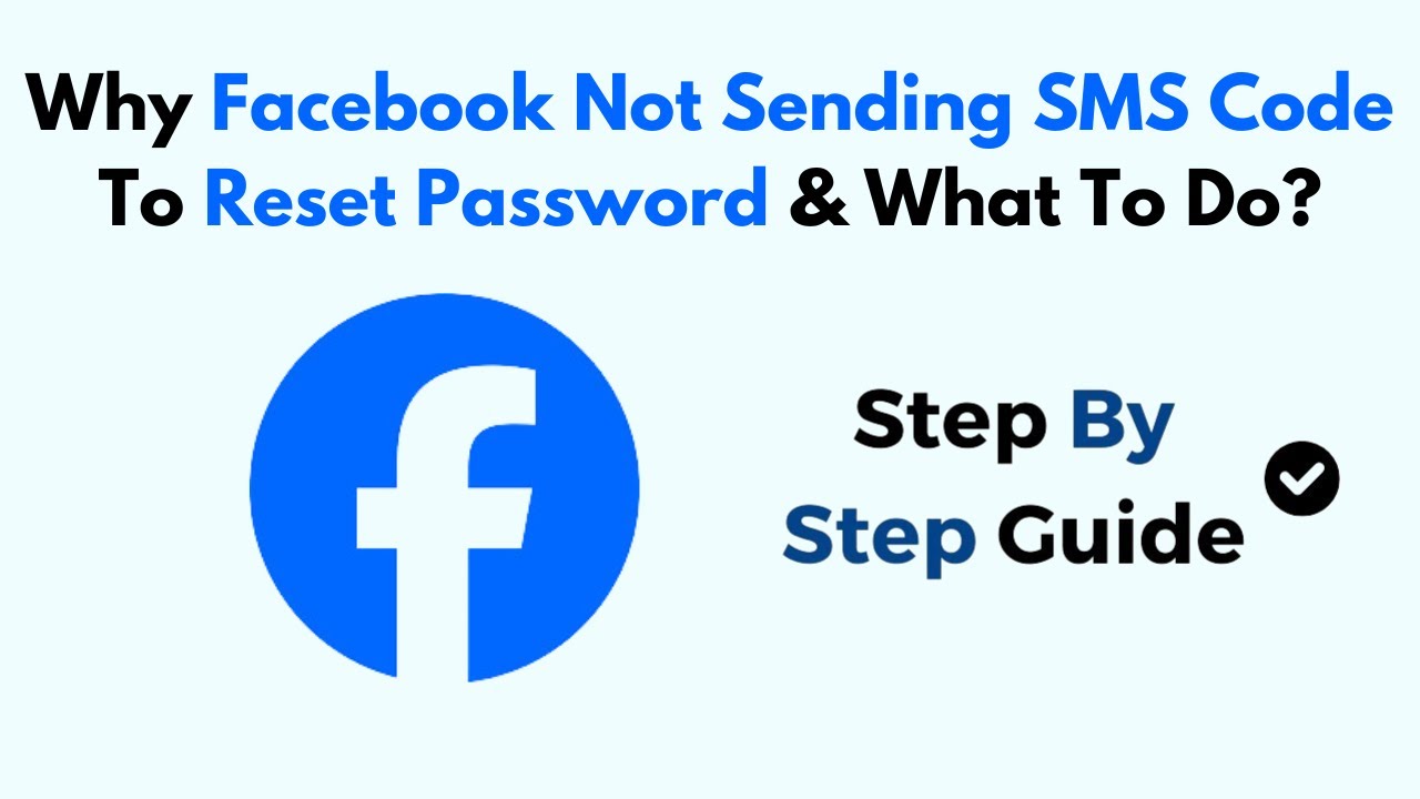 Why Facebook Not Sending SMS Code To Reset Password & What To Do? - YouTube