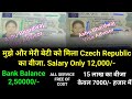 Czech Republic Visa Approved || Salary Only 12000/-
