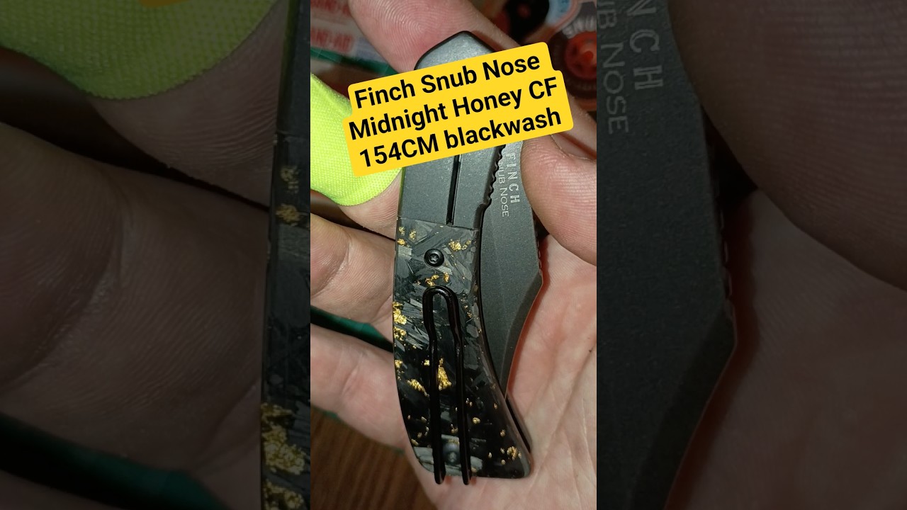 Finch Snub Nose Midnight Honey CF.