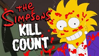 The Simpsons Treehouse of Horror 34 KILL COUNT