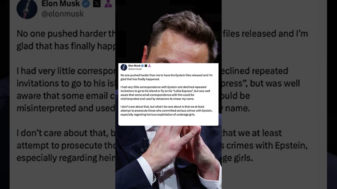 Илон Маск нарушил молчание по делу Эпштейна.