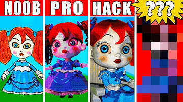 MINECRAFT - POPPY PLAYTIME 2 (Pixel Art) NOOB vs PRO vs HACKER