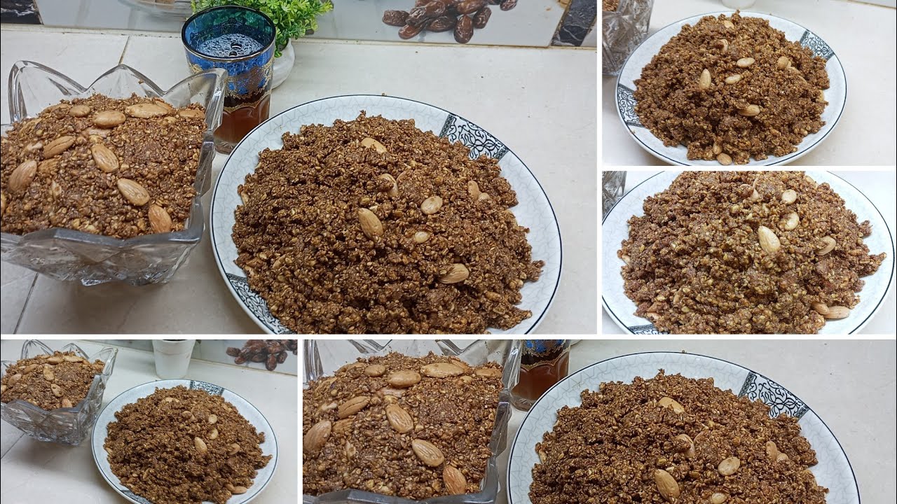 السفوف (سلو المغربي) اقتصادي و صحي بدون سكر ولا عسل هو لي غادي ينفعك ف رمضان 
