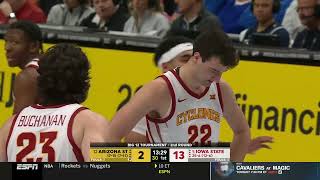 Big 12 Tournament 2nd Round Arizona State vs Iowa State | March 13, 2026 Full Game NCAA