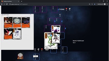 Trading Card Game - v3.0 HTML5 game client (gameplay)(Portuguese)