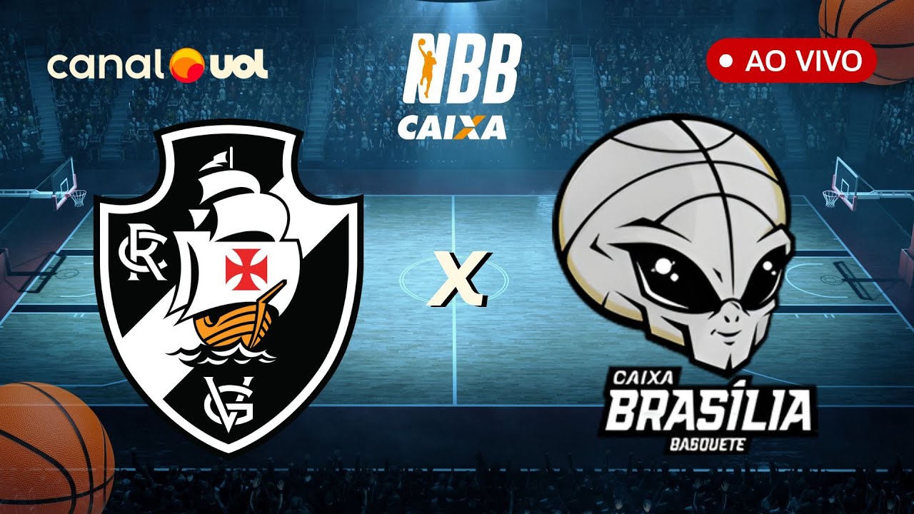 VASCO X CAIXA BRASÍLIA BASQUETE | NBB CAIXA - AO VIVO E COM IMAGENS | 23/11/2025
