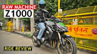 KAWASAKI Z1000 HARD & FAST RIDE REVIEW | RAW MACHINE