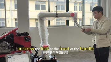 Mig welding Cobot unpacking and pre-set training video #weldingcobot #cobotwelder #cobot #Jocrt