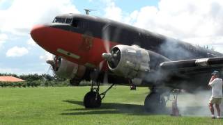 C-47 departs Richards Field