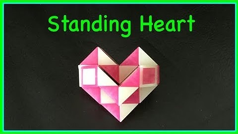 How to make different model snake cube for love shape