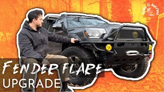 Bushwacker Fender Flares Install/Review | 2nd Gen Toyota Tacoma | HD