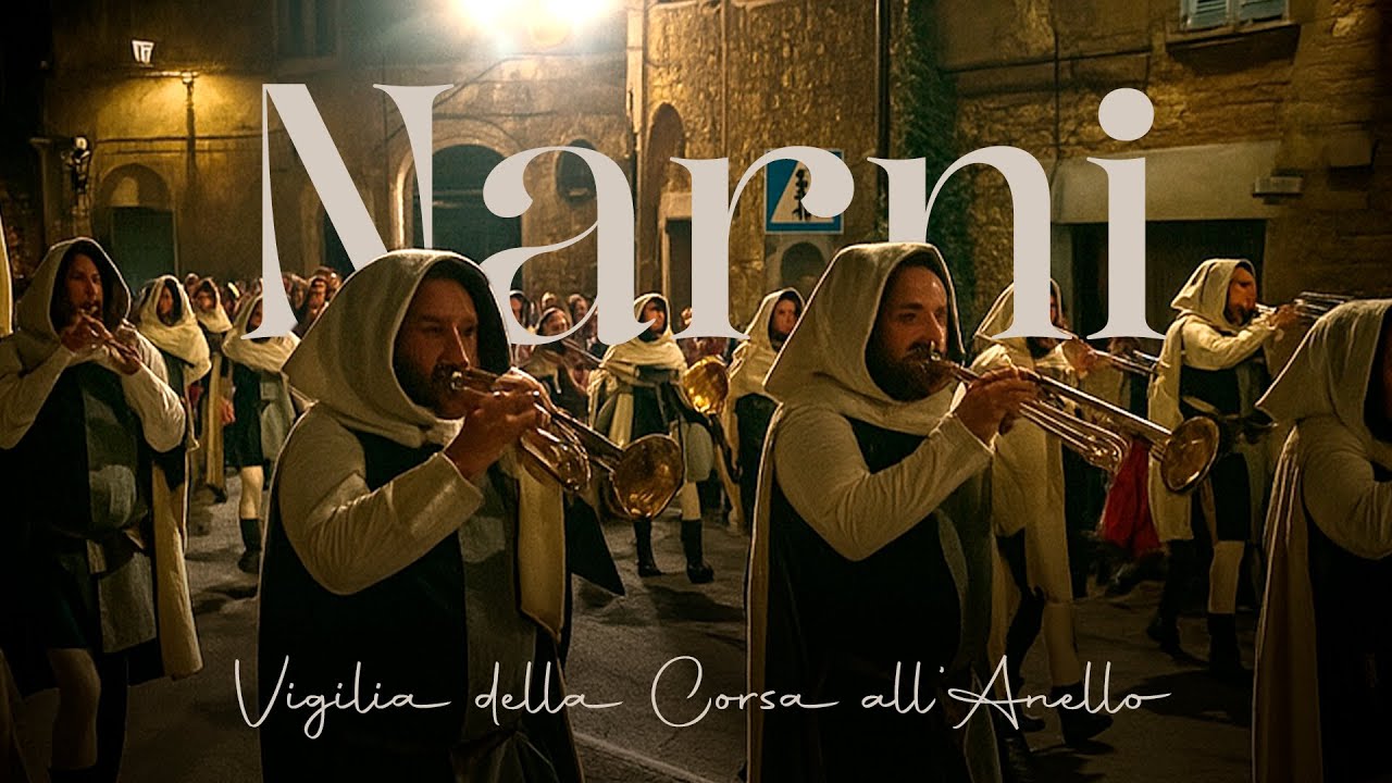 Vigilia della Corsa all’Anello 2025 en Narni: Un viaje al pasado | Viajando por Italia #03
