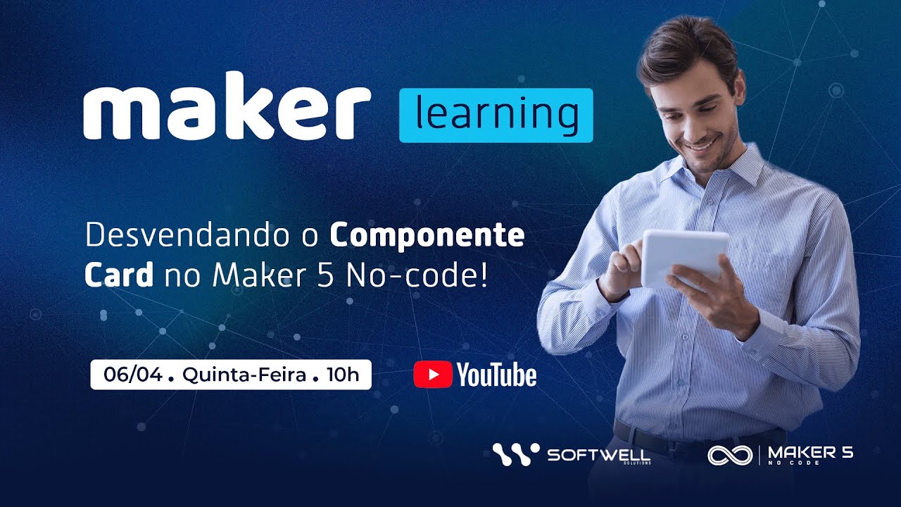 Maker Learning - Desvendando o Componente Card no Maker 5 No-code - YouTube