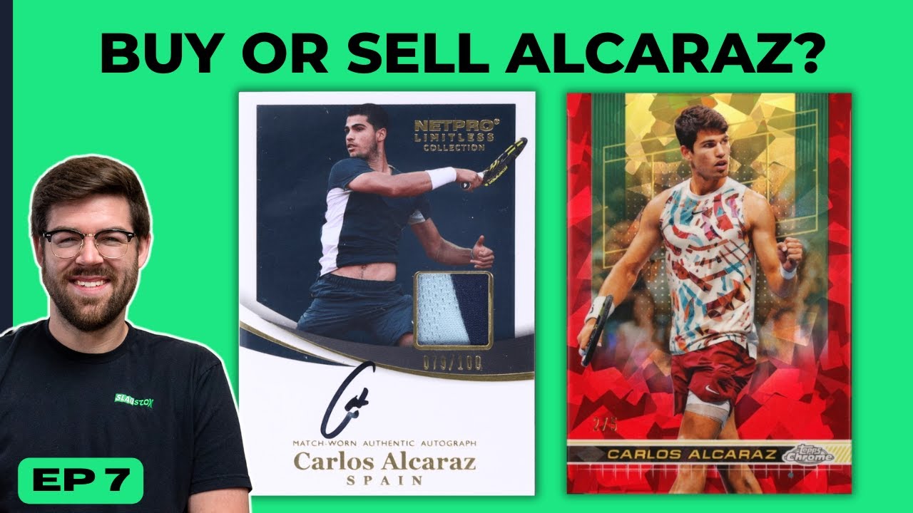 BUY/SELL Alcaraz? GIVEAWAY 2025 Topps Chrome Tennis - YouTube