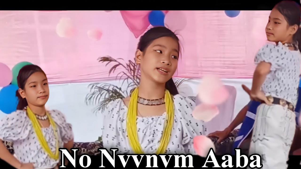 NO Nvvnvm Aaba l Galo modern Song l performed by this lil girl Lency Ngupok l No Neene mana