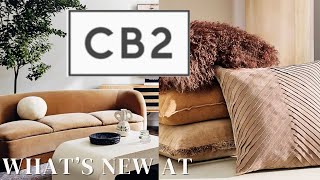 CB2 Shop With Me Show rooming Home Decor and Furniture #CB2 #showroom