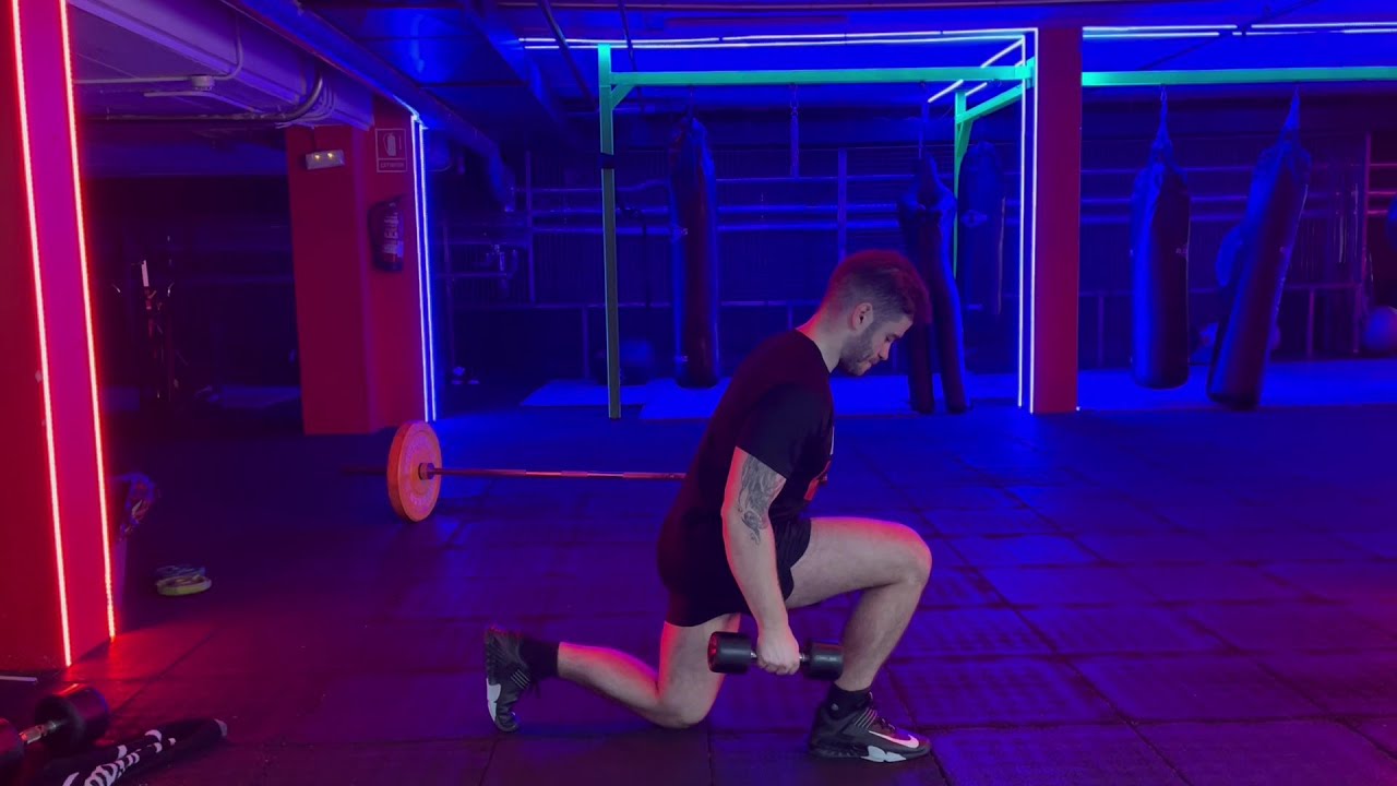 How To Do Reverse Lunge #exercise #guide #gym - YouTube