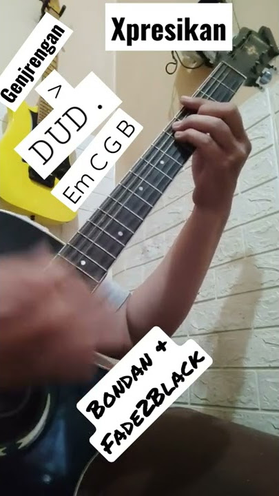 Xpresikan - Bondan & Fade2Black Tutorial Gitar #shorts