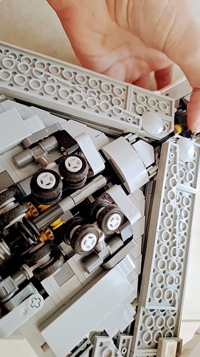 giant vs tiny boeing 747 model! #brickagogo  #legoplane #747