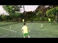 Best soccer training for u 9 movement control and pass football training soccer