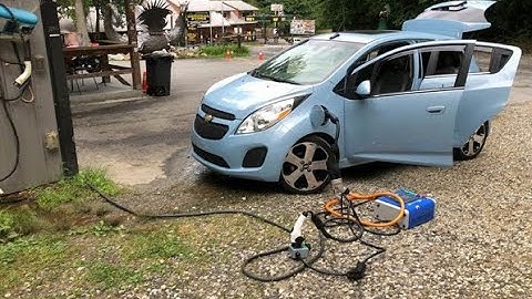 Real review of SETEC Charging station by Charging Cars of CHAdeMO and CCS