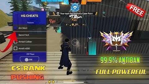 HG CHEAT MOD MENU FREE | DRIP CLIENT MOD MENU FREE| NO BAN NO BLACKLIST| MOBILE PANEL| FREE FIRE MAX