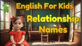 Teach Relationship Names to Kids | Little Marvels E - Learning #english #kids #kidseducation