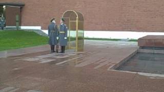 Goose-Stepping Guards At The Kremlin