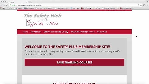 Training Library Tutorial