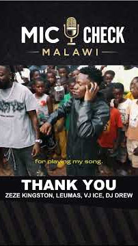 Zeze Kingston and Leumas Thanks you klibwanji imeneyo #kwachalyrics #Mic_check_Malawi #duet