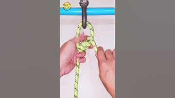Rope Knot hack 💡 Simple DIY guide