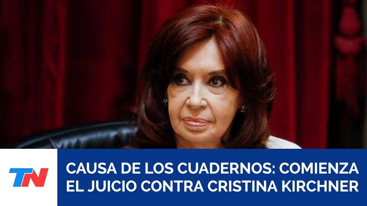 ►La ex presidenta en la mira: Comienza el juicio histórico por la causa Cuadernos