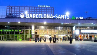 Barcelona Sants to El Prat Airport 🇪🇸