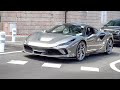 Ferrari F8 Tributo Driving on the Road in Monaco !