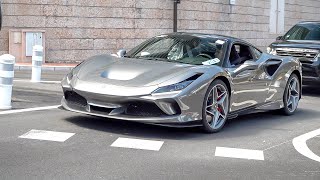 Ferrari F8 Tributo Driving on the Road in Monaco !