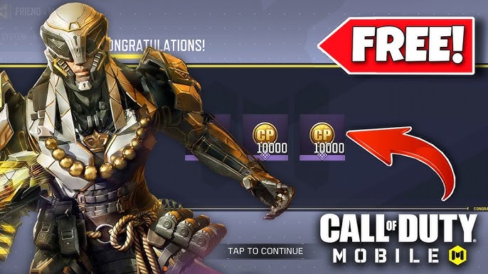 🎂CODM - 4TH ANNIVERSARY🎂 on X: *NEW* Get Free 1000 CP in COD Mobile!  Epic Character Skin + Redeem Codes! COD Mobile Season 4 #CODMobile    / X