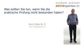 Kann man bei der Ausbildereignungsprüfung durchgefallen?