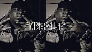 [FREE] The Notorious B.I.G x Nas x Mobb Deep Type Beat / 90s Boom Bap Type Beat - "MISERY LIFE"